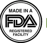 Max Vitalize FDA-registered facility claim